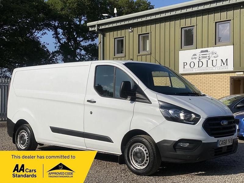White Used 2018 Ford Transit Custom Van | £7,490 (Good price) - Image 1/3