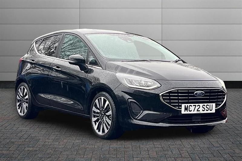 Used Ford Fiesta Titanium X 125 HP (91 kW) 2023 Agate black Hatchback