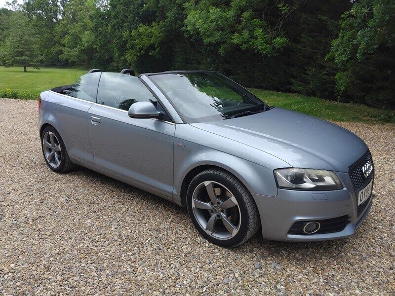 Silver Used 2009 Audi A3 Cabriolet S-Line Cabriolet | £2,950 - Image 1/4