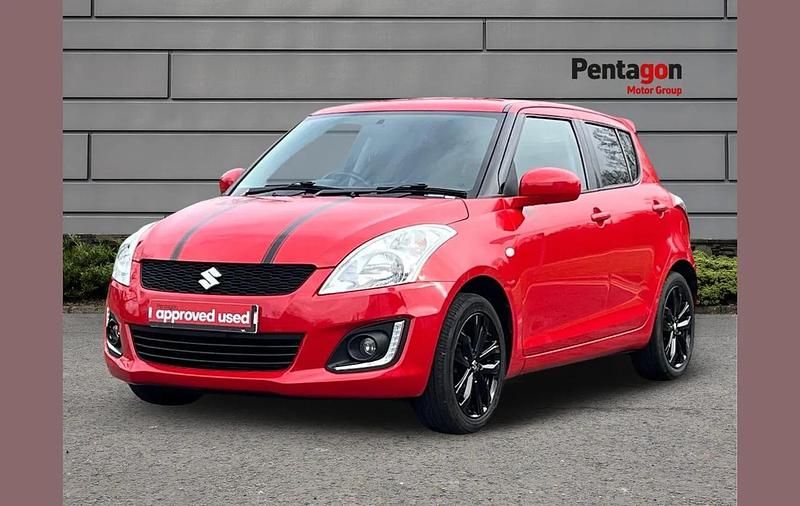 Used Suzuki Swift SZ-L 92 HP (67 kW) 2016 Red Hatchback