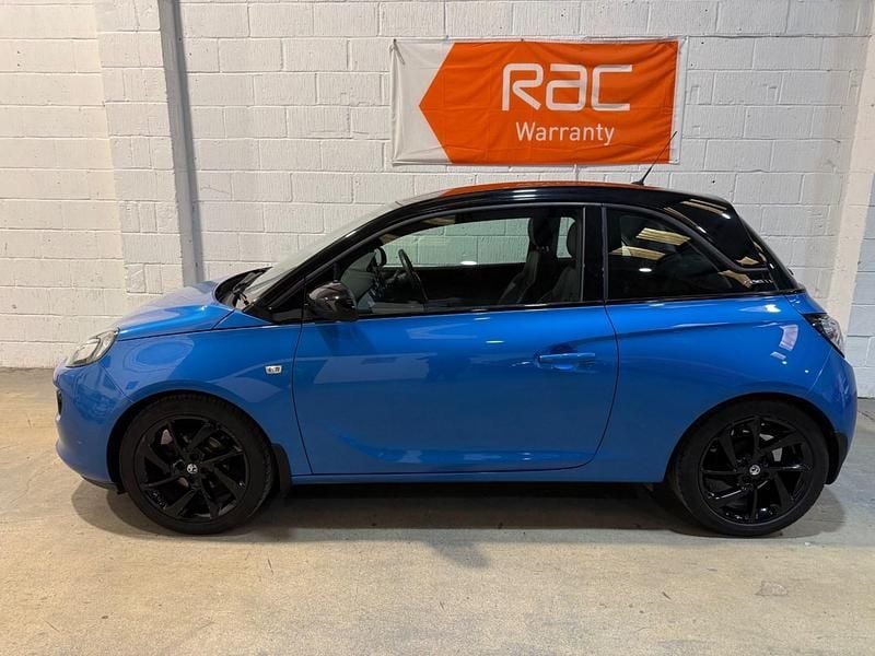 Begagnad Vauxhall Adam 2018 Blå Halvkombi