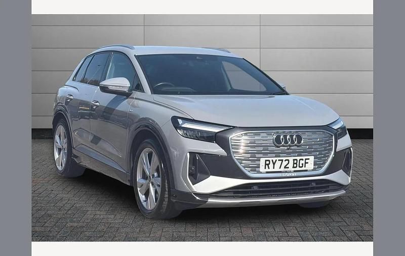 Used Audi Q4 e-tron S-Line 150 kW (204 HP) 2022 Grey SUV