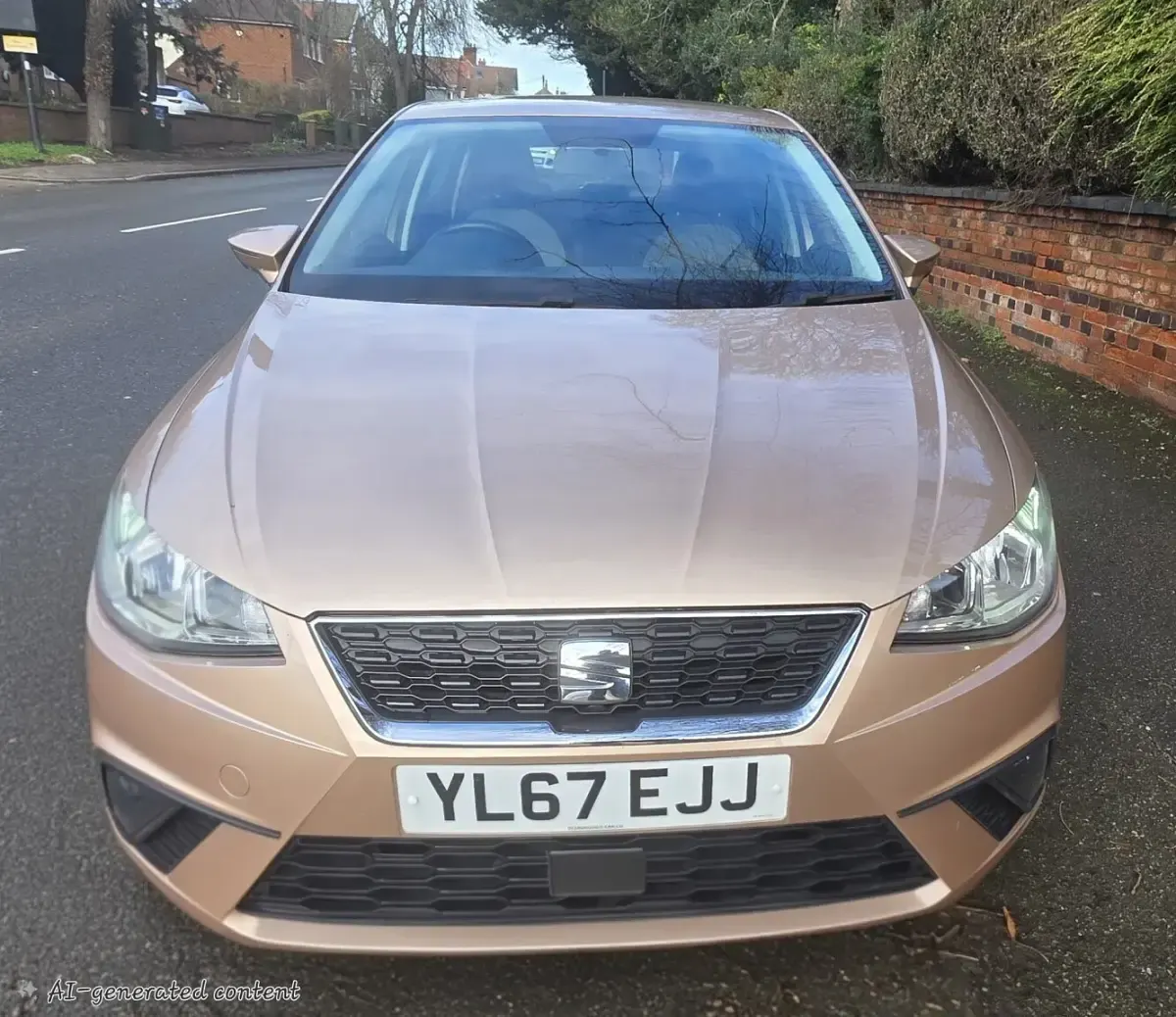 Used Seat Ibiza SE 75 HP (55 kW) 2018 Gold Hatchback