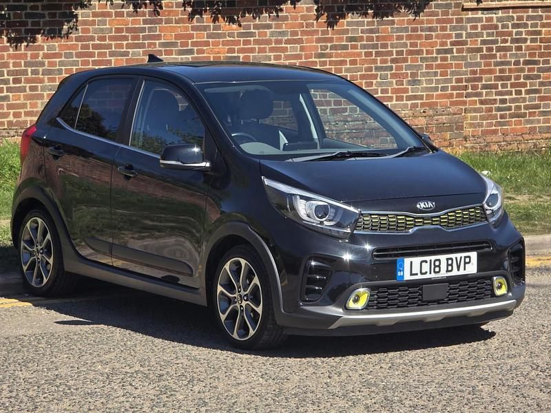 Used Kia Picanto X-Line 84 HP (61 kW) 2018 Black Hatchback