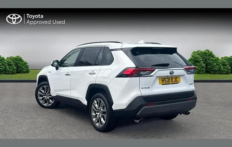 Used Toyota RAV4 Hybrid 214 HP (157 kW) 2021 White SUV