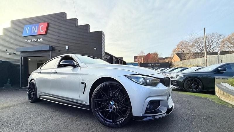 Silver Used 2019 BMW 420 M Sport Coupe | £17,991 (Fair price) - Image 1/4