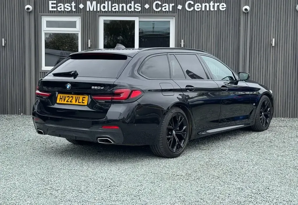 Used BMW 520 M Sport 2022 Black Estate