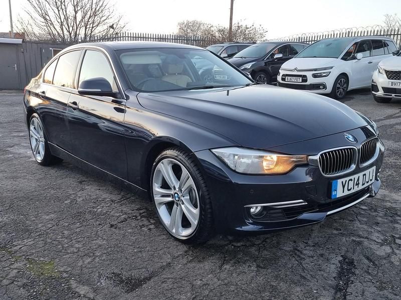 Blue Used 2014 BMW 330 Luxury Line Sedan | £8,995 (Good price) - Image 1/4