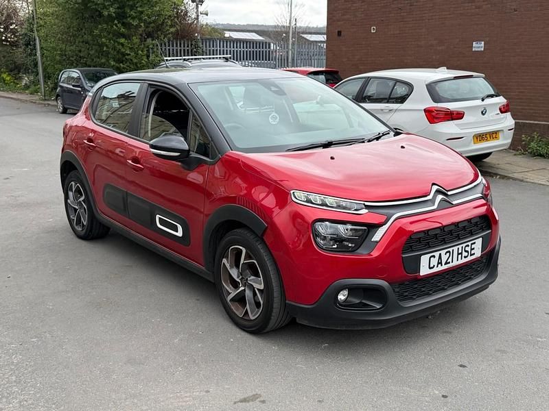 Used Citroën C3 PureTech 2021 Red Hatchback