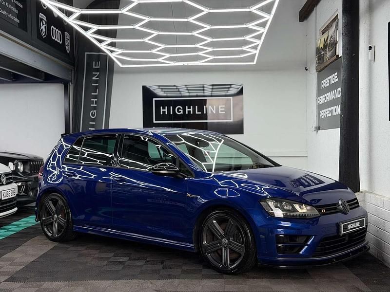 Blue Used 2015 VW Golf VII R Hatchback | £12,595 (Fair price) - Image 1/4