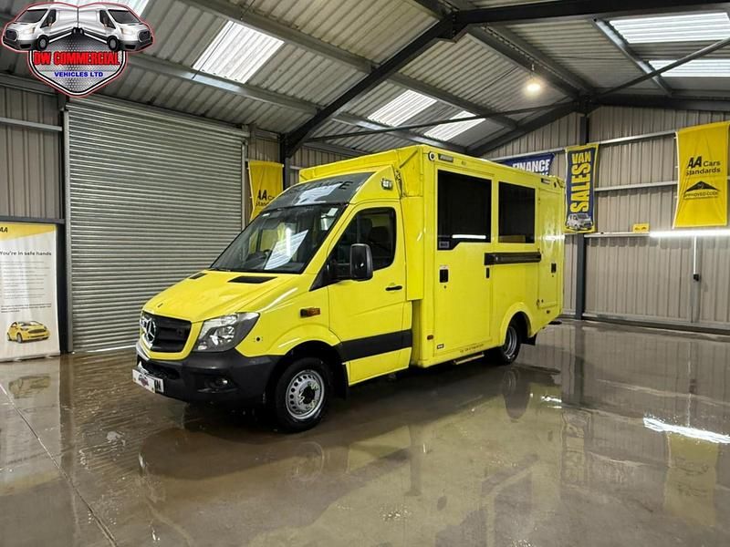 Used Mercedes Sprinter 190 HP (139 kW) 2015 Yellow Van