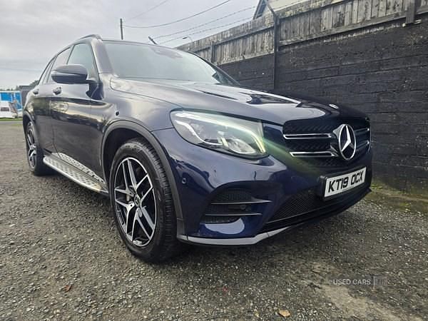 Blue Used 2019 Mercedes GLC250 AMG Estate | £19,500 (Fair price) - Image 1/4