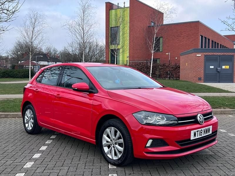 Used VW Polo SE 2018 Red Hatchback
