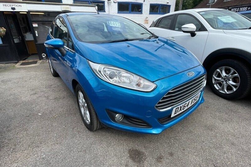 Blue Used 2014 Ford Fiesta Zetec Hatchback | £4,495 (Fair price) - Image 1/1