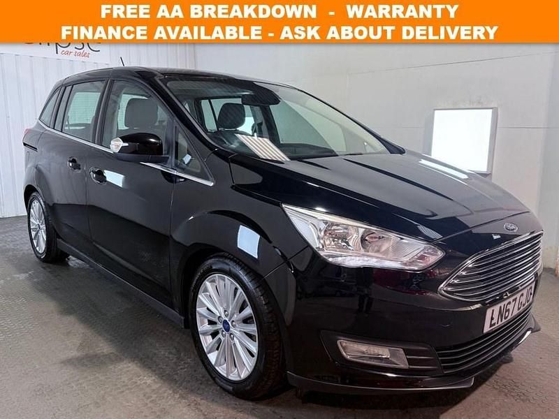 Black Used 2017 Ford Grand C-Max Titanium MPV | £8,895 (Fair price) - Image 1/4
