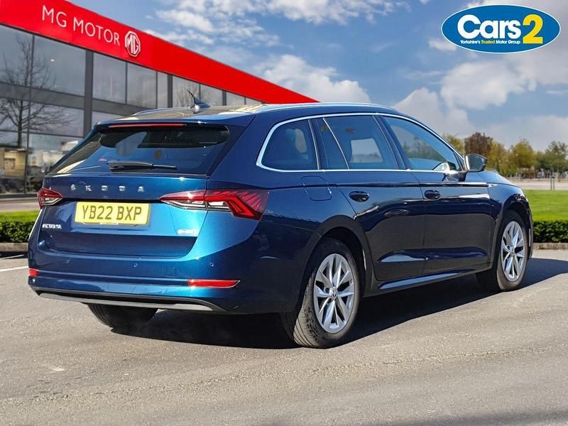 Used Skoda Octavia SE L 150 HP (110 kW) 2022 Blue Estate