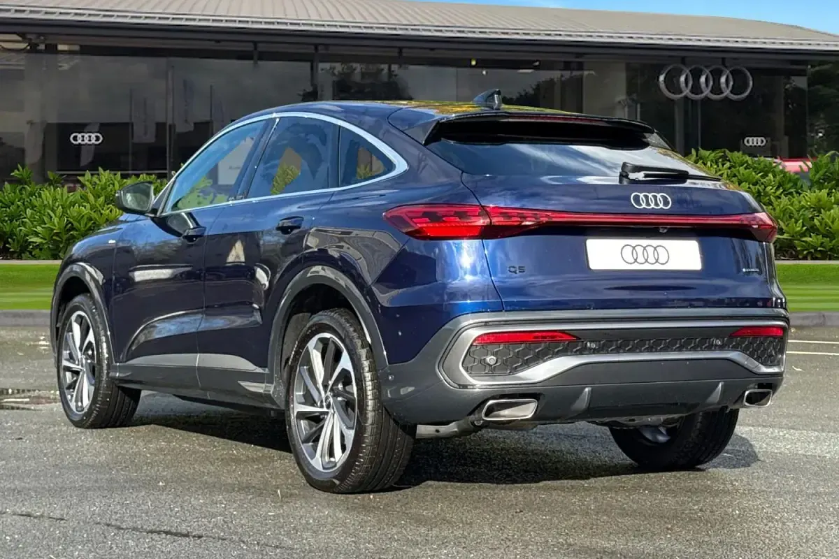 Ny Audi Q5 Sportback S-Line 204 HK (150 kW) 2025 Blå SUV