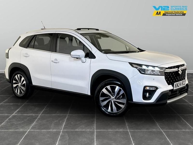 White Used 2024 Suzuki SX4 S-Cross SUV | £16,795 (Good price) - Image 1/2