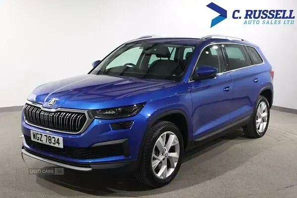 Used Skoda Kodiaq SE L 150 HP (110 kW) 2022 Blue SUV