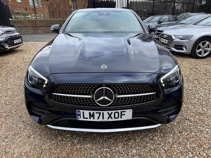 Used Mercedes E300 AMG Line Premium 2022 Blue Sedan