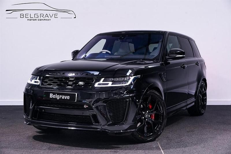 Used Land Rover Range Rover Sport SVR 575 HP (422 kW) 2022 Black SUV