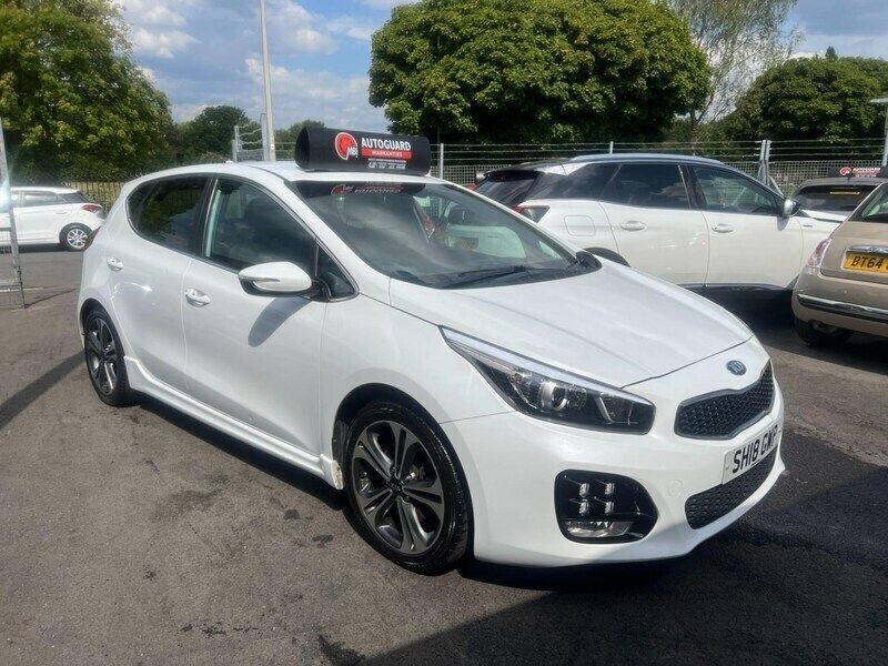 White Used 2018 Kia Ceed GT-Line Hatchback | £8,995 (Good price) - Image 1/3