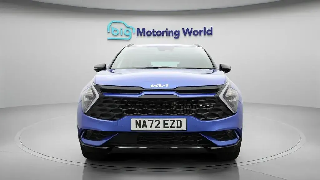 Used Kia Sportage GT-Line 261 HP (191 kW) 2022 Blue SUV