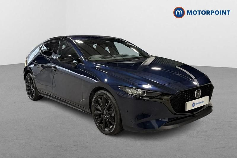 Blue Used 2025 Mazda 3 Homura-Line Hatchback | £18,699 - Image 1/4