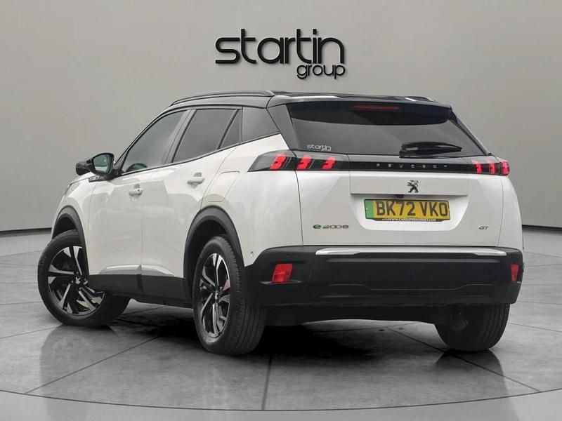 White Used 2022 Peugeot e-2008 GT SUV | £15,250 (Fair price) - Image 1/4