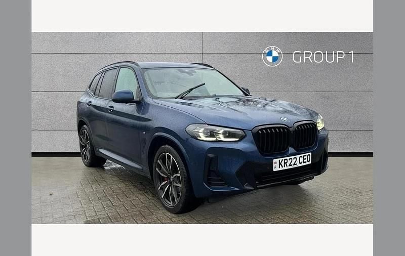 Used BMW X3 M Sport 281 HP (206 kW) 2022 Blue SUV