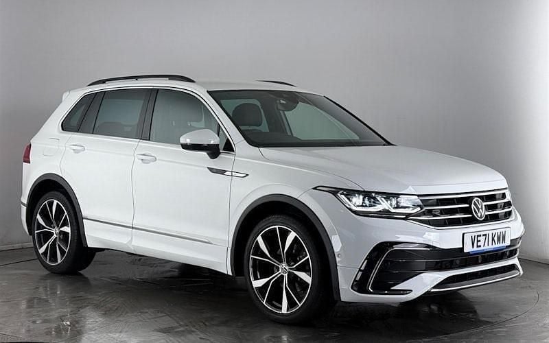 Used VW Tiguan R-line 150 HP (110 kW) 2022 White SUV