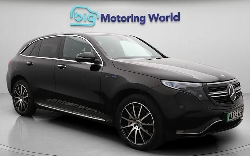 Black Used 2022 Mercedes EQC400 AMG line SUV | £24,200 (Super price) - Image 1/4