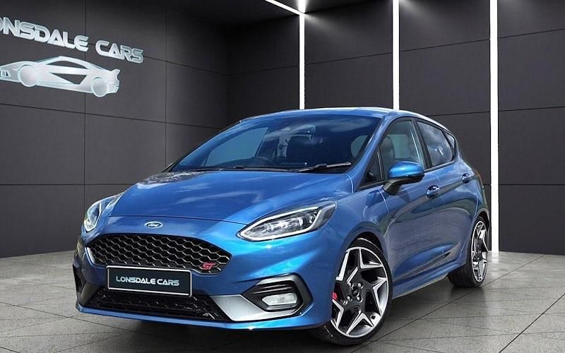 Usado Ford Fiesta ST 200 HP (147 kW) 2019 Azul Citadino