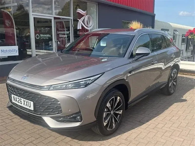 New MG HS Trophy 224 HP (164 kW) 2026 Silver SUV
