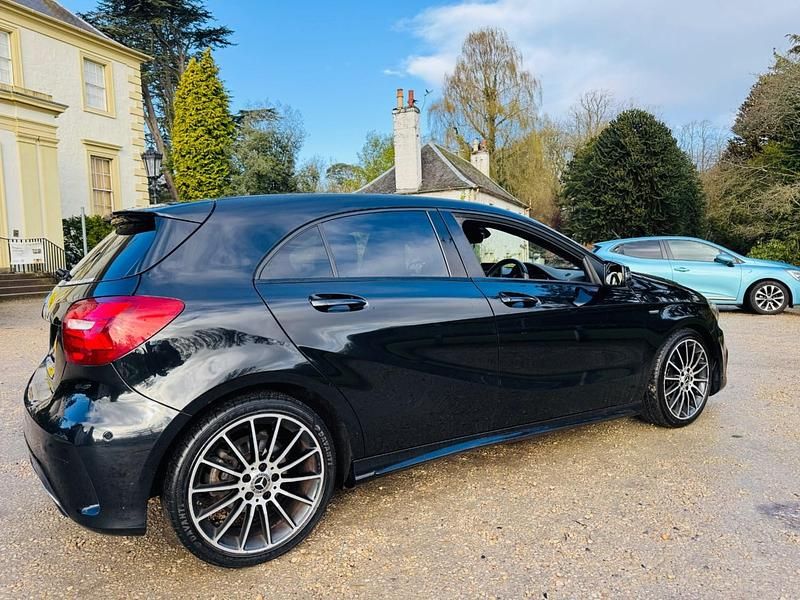Used Mercedes A200 2017 Black Hatchback