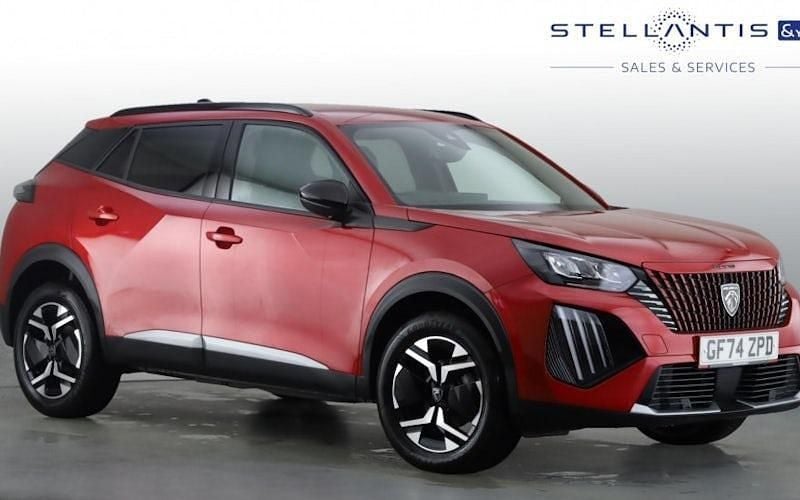 Red Used 2024 Peugeot 2008 Allure SUV | £17,224 (Fair price) - Image 1/4