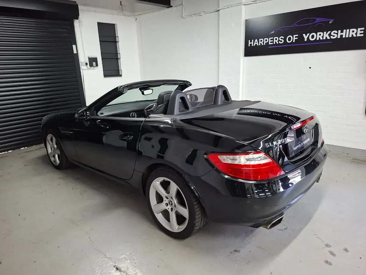 Used Mercedes SLK200 2013 Black Cabriolet