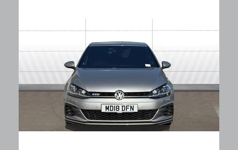 Used VW Golf VII GTD 184 HP (135 kW) 2018 Silver Hatchback