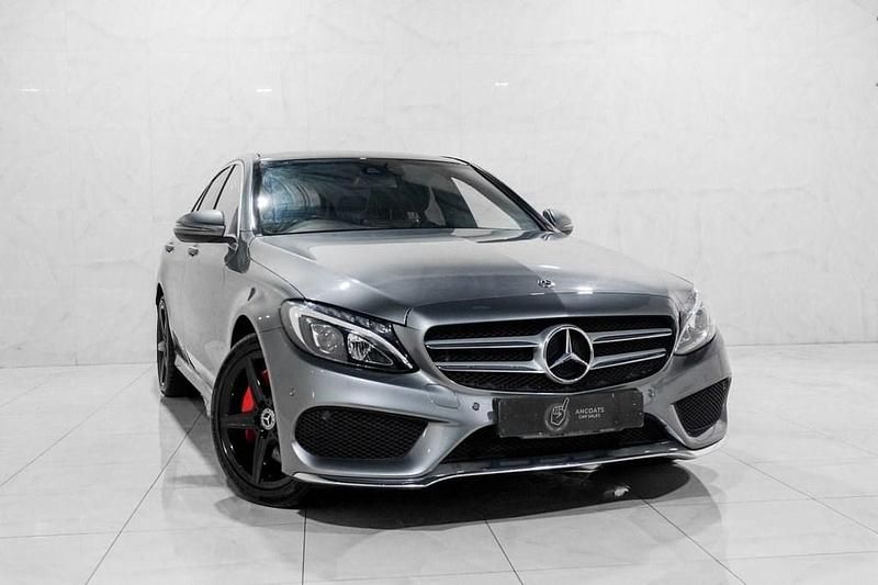 Used Mercedes C250 AMG Line Premium Plus 2018 Grey Sedan