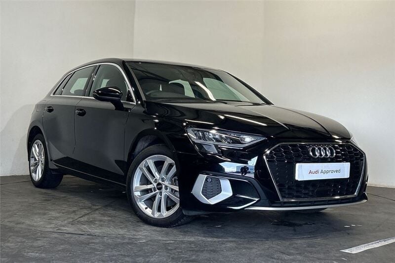 Black Used 2022 Audi A3 e-tron Sport Hatchback | £20,622 (Super price) - Image 1/3