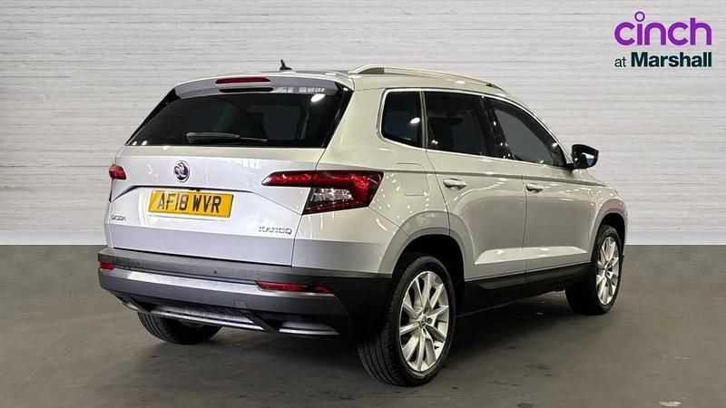 Gebraucht Skoda Karoq SE L 150 PS (110 kW) 2018 Silber SUV