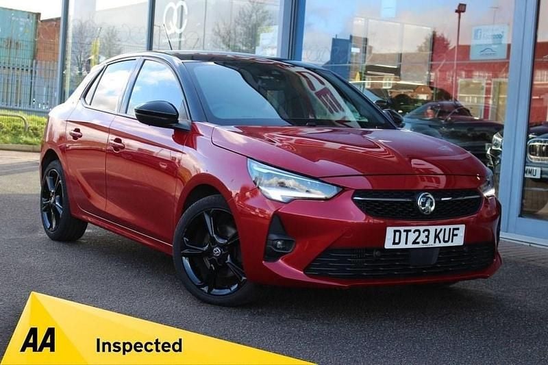 Used Vauxhall Corsa S 130 HP (95 kW) 2023 Red Hatchback