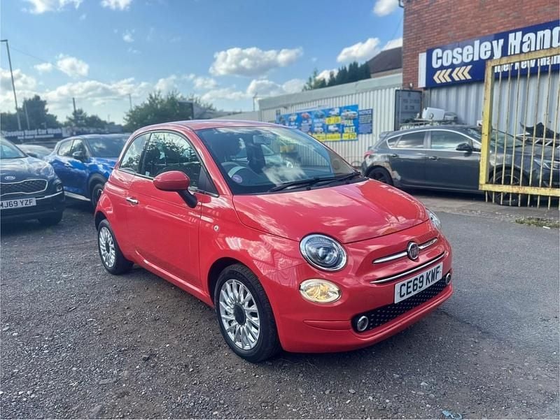 Used Fiat 500 Lounge 2019 Pink Hatchback