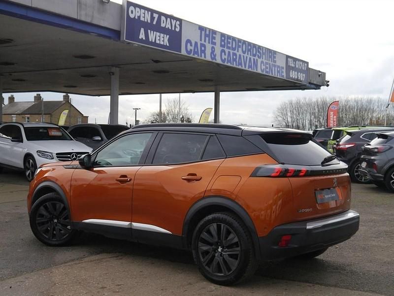 Used Peugeot e-2008 GTi 100 kW (136 HP) 2020 Orange SUV