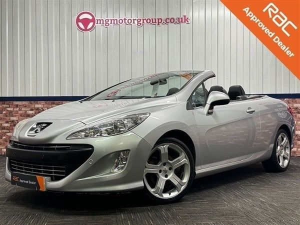 Silver Used 2010 Peugeot 308 CC GT Cabriolet | £4,495 (Expensive) - Image 1/1