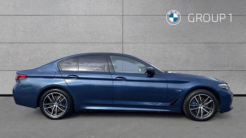 Used BMW 530e M Sport 292 HP (214 kW) 2022 Blue Sedan