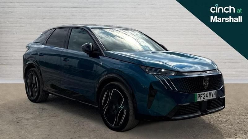 Blue Used 2024 Peugeot e-3008 GTi SUV | £24,888 (Fair price) - Image 1/4