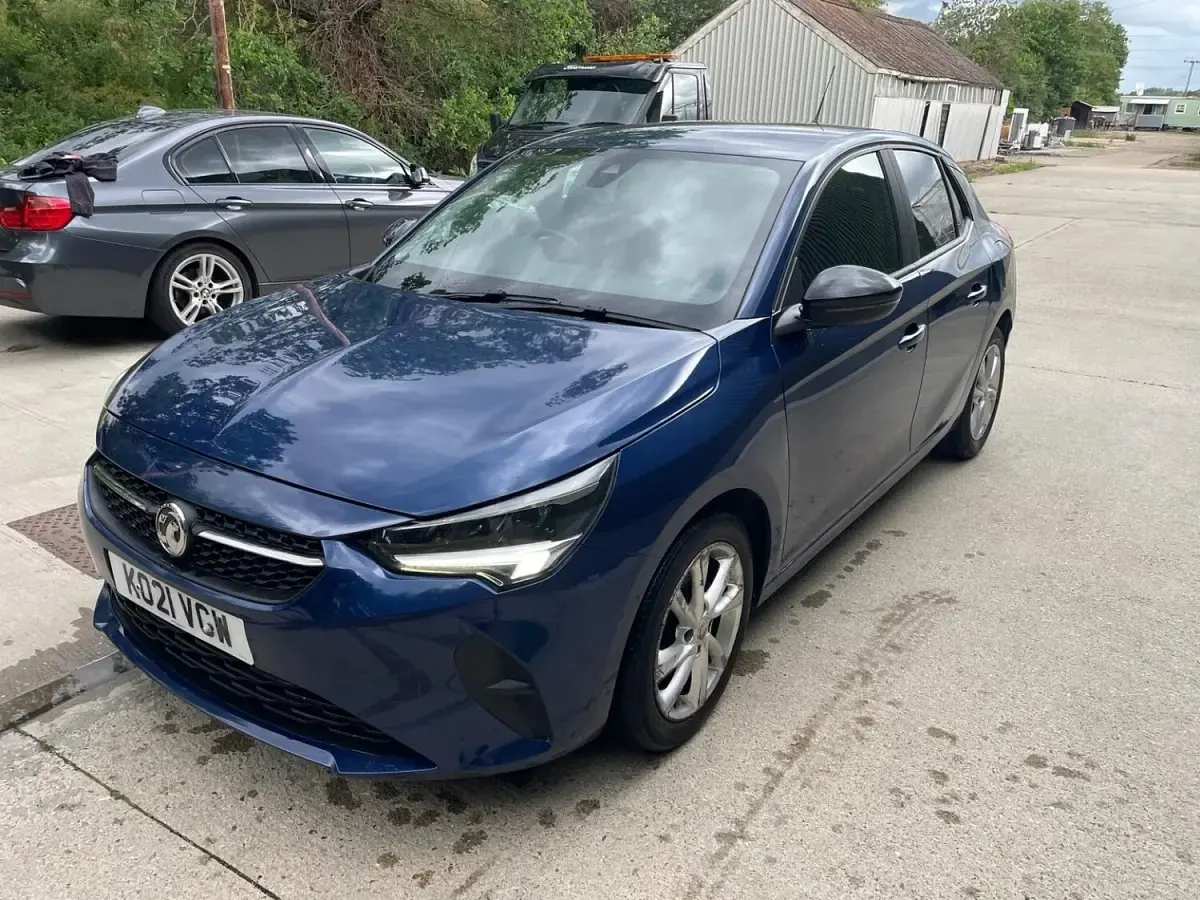 Used Vauxhall Corsa 2021 Blue Hatchback
