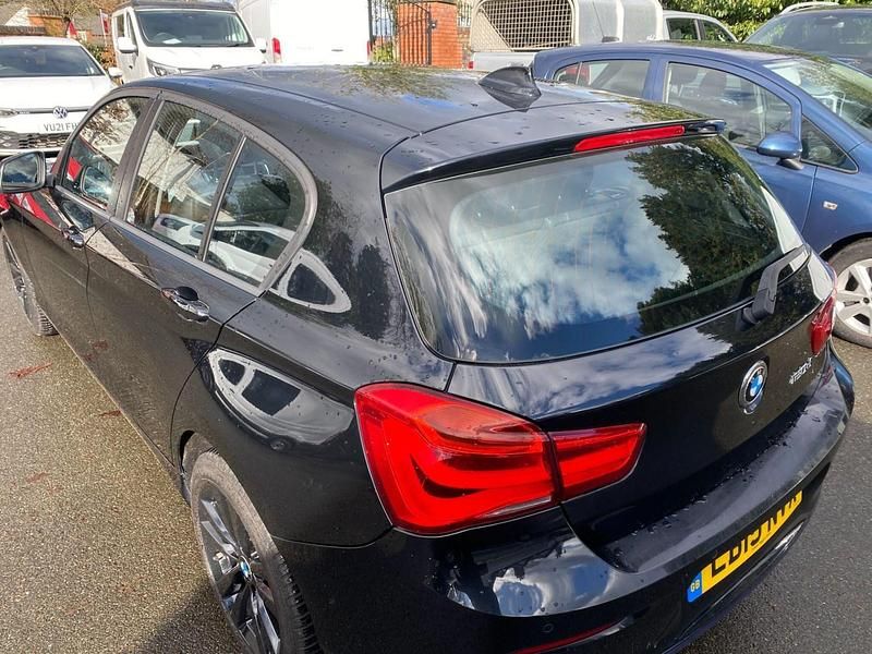 Used BMW 120 Sport Line 2015 Black Hatchback