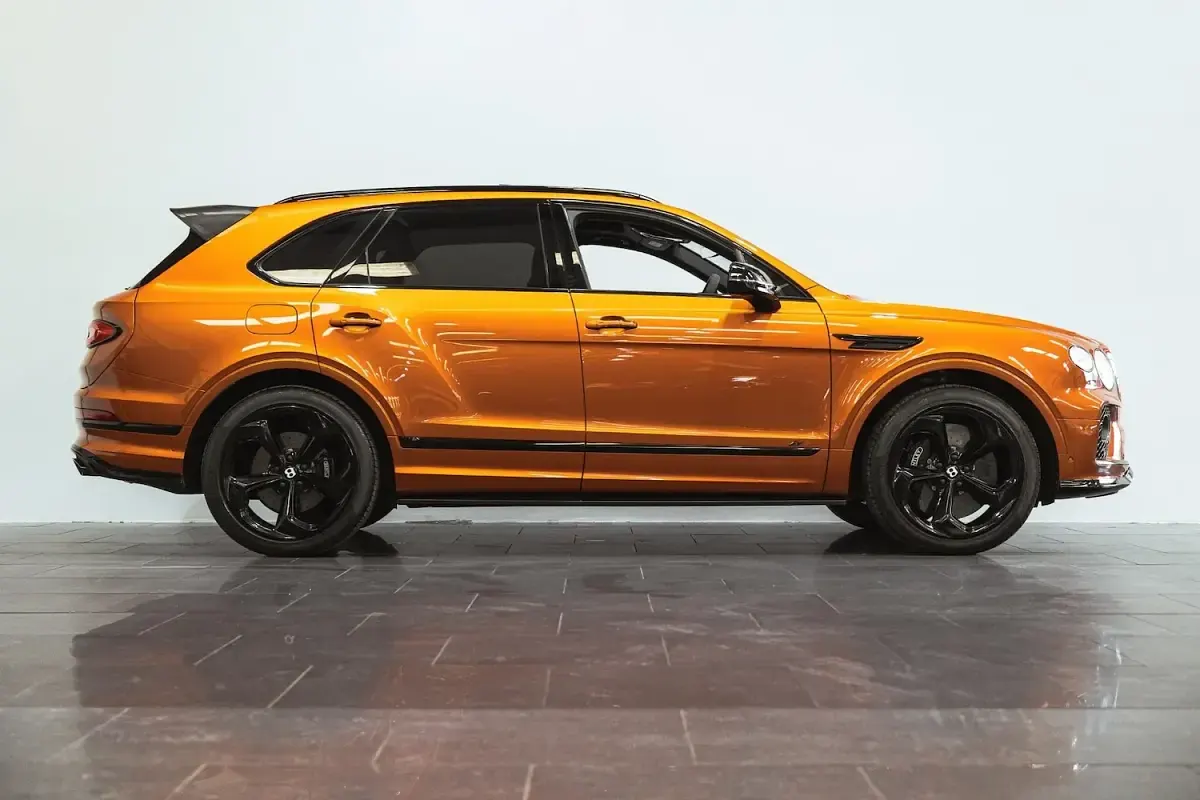 Used Bentley Bentayga 2022 Orange SUV